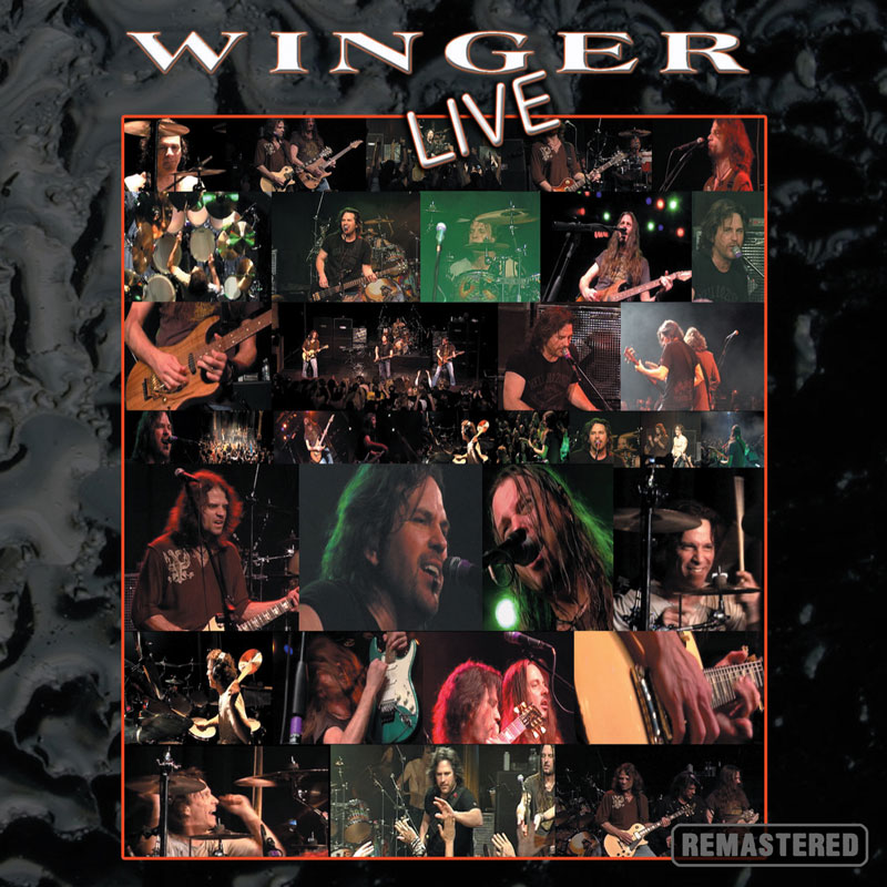 Winger Live CD cover