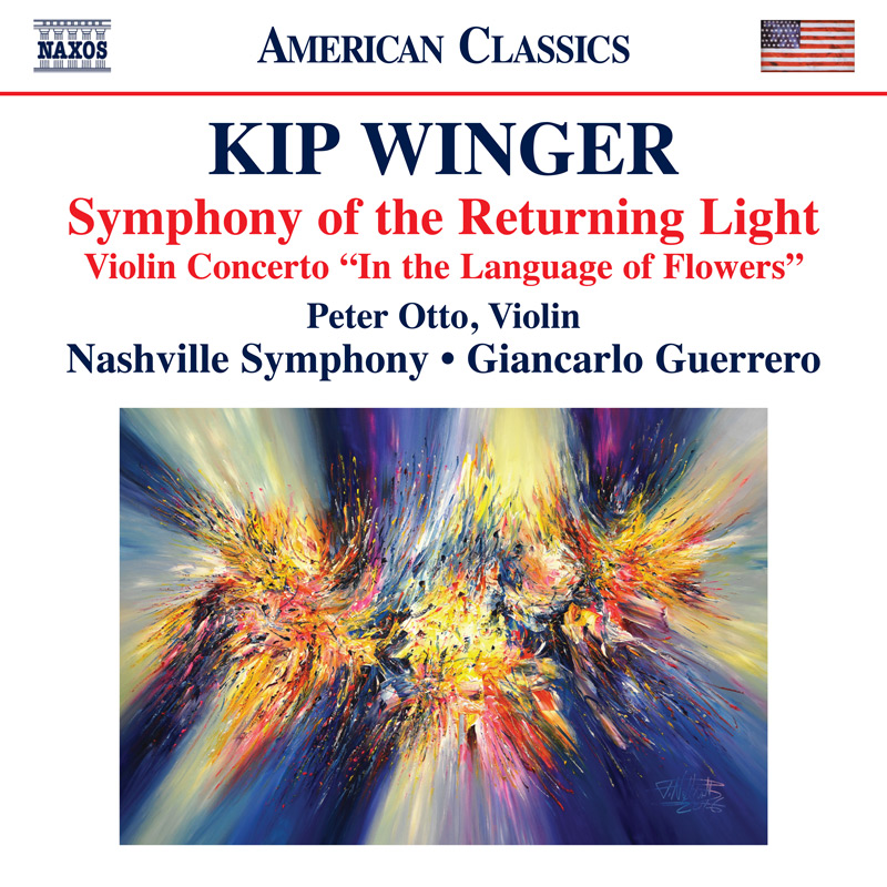 CD cover of Kip Winger's 'Symphony of the Returning Light'
